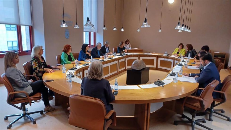 Archivo - Reunión de la Xunta de Portavoces