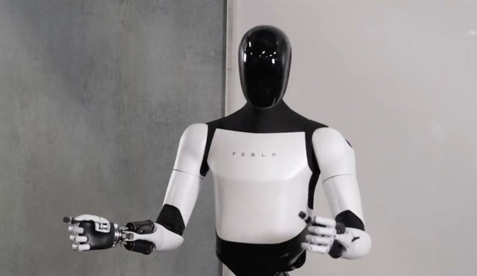El robot humanoide Optimus de Tesla