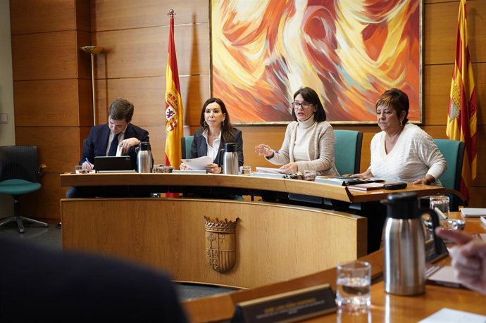Reunión de la Mesa y Junta de Portavoces de las Cortes de Aragón.
