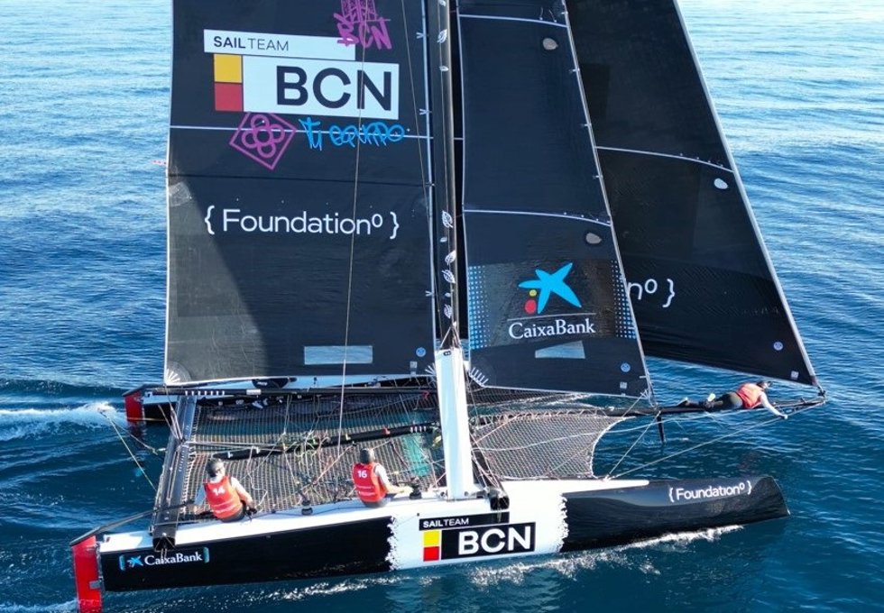 Archivo - CaixaBank, patrocinador oficial del Sail Team BCN en la Youth y PUIG Women's America's Cup