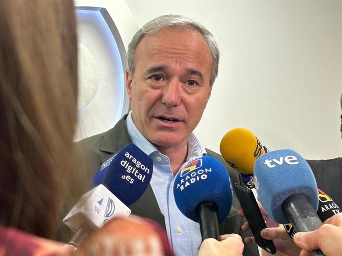 Archivo - Azcón pide convocar la Conferencia de Presidentes para que Pedro Sánchez de explicaciones de sus acuerdos con Junts