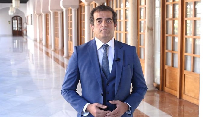 El parlamentario andaluz de Vox Antonio Sevilla.