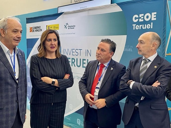 El delegado del Gobierno en Aragón, Fernando Beltrán, en la clausura del "Invest in Teruel. Uniendo empresas y territorio"