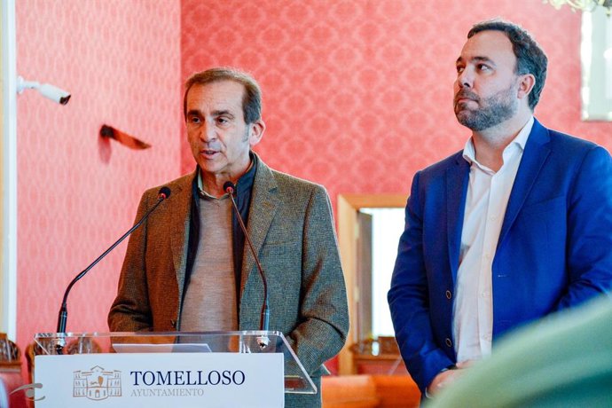 El alcalde de Tomelloso, Javier Navarro y el concejal de Hacienda, Benito Benito