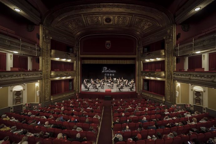 Archivo - Concierto de La Pamplonesa en el Teatro Gayarre