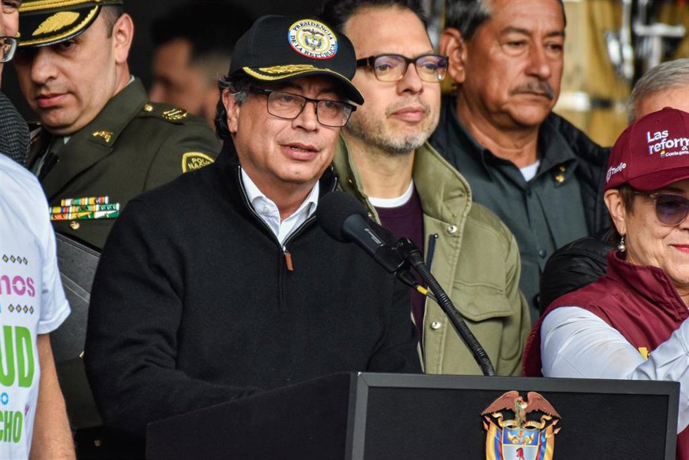 Archivo - El presidente de Colombia, Gustavo Petro.
