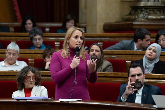 La consellera de Economía, Natlia Mas