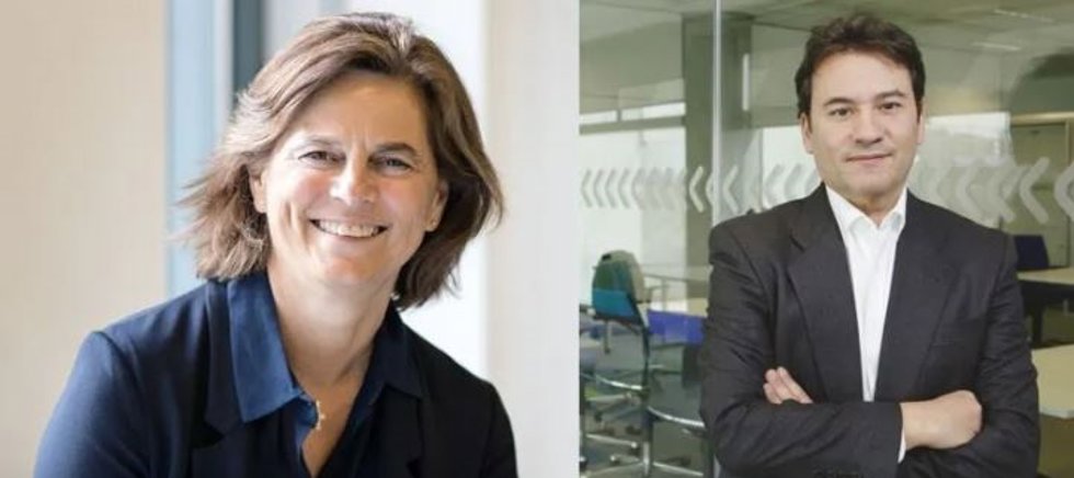 Archivo - De izquierda a derecha: la actual directora general de la Fundación Telefónica, Carmen Morenés, y el director de la Fundación Telefónica a partir del 1 de enero de 2024, Luis Prendes.