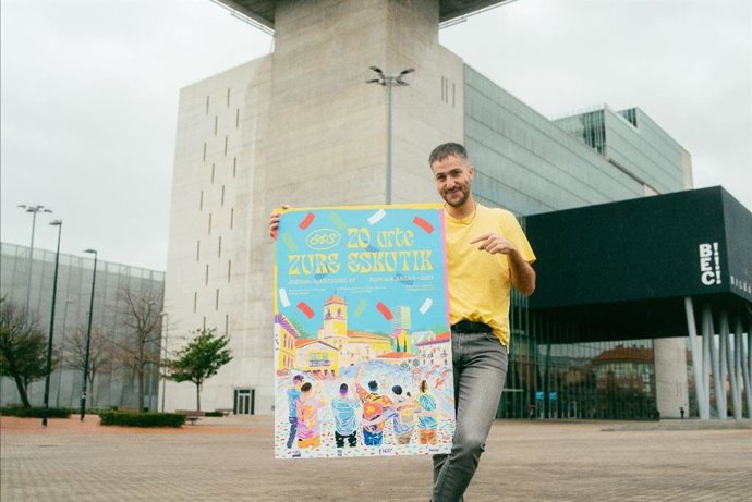 Cartel del concierto de ETS en el BEC en 2025.