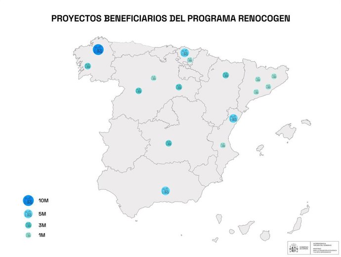 Ayudas a instalaciones dentro del programa Renocogen