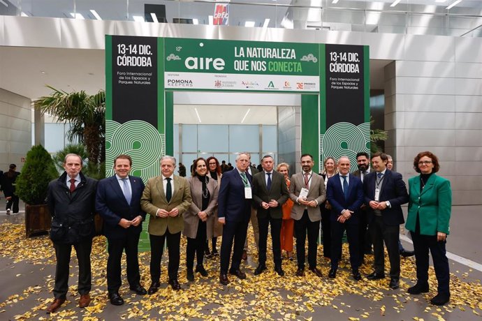 Inauguración del Foro Internacional de Parques y Espacios Naturales, AIRE, en Córdoba.