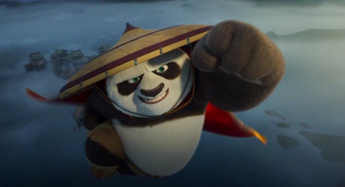 Un temible villano regresa en el tráiler de Kung Fu Panda 4
