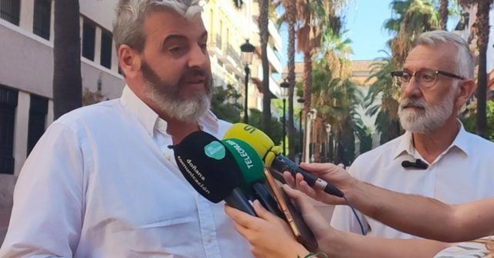 El portavoz del PSOE en el Ayuntamiento de Almonte (Huelva), José Miguel Espina.