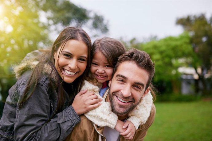 Theres nothing more important than family. a young family of three enjoying a day in the park