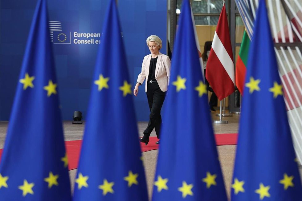 Archivo - La presidenta de la Comisión Europea, Ursula von der Leyen