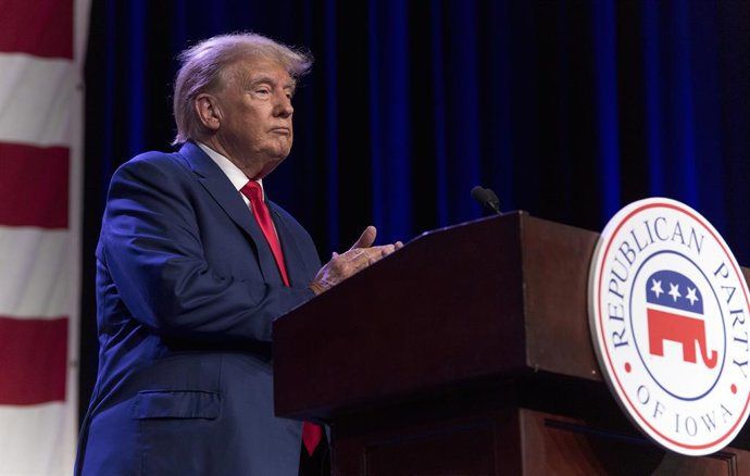 Archivo - El expresidente de EEUU Donald Trump
