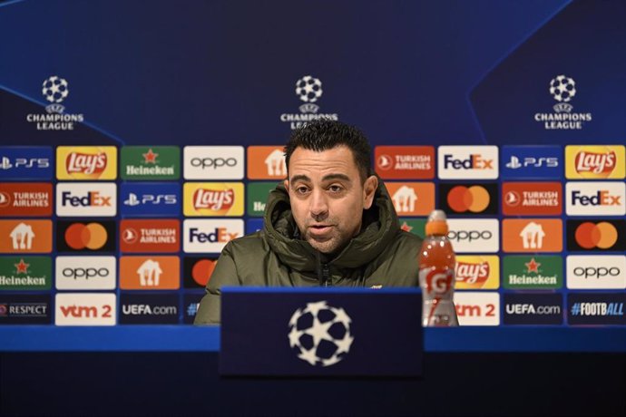 Xavi Hernández, entrenador del FC Barcelona.