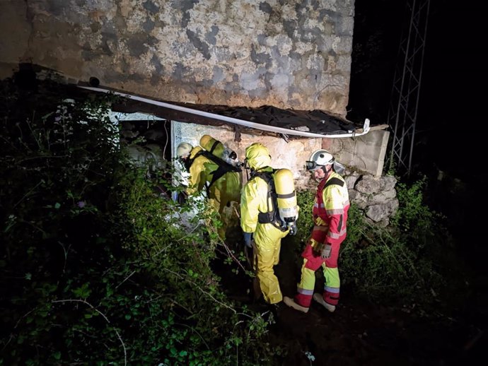 Archivo - Cabaña de San Roque de Riomiera donde aparecieron las vacas muertas