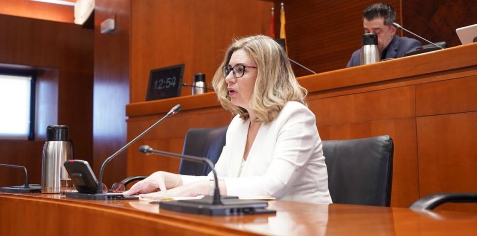 Archivo - La consejera de Educación, Ciencia y Universidades del Gobierno de Aragón, Claudia Pérez Forniés.