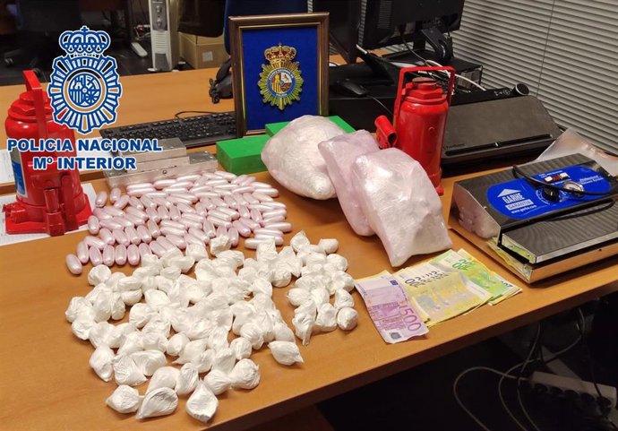 Droga incautada en la operación.