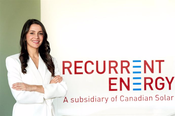 Inés Arrimadas, nueva como directora de ESG y Comunicación de Recurrent Energy