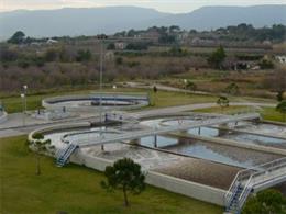 La planta depuradora a Valls (Tarragona)
