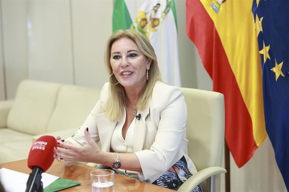 Archivo - La consejera de Economía y Hacienda de la Junta de Andalucía, Carolina España. Imagen de archivo.