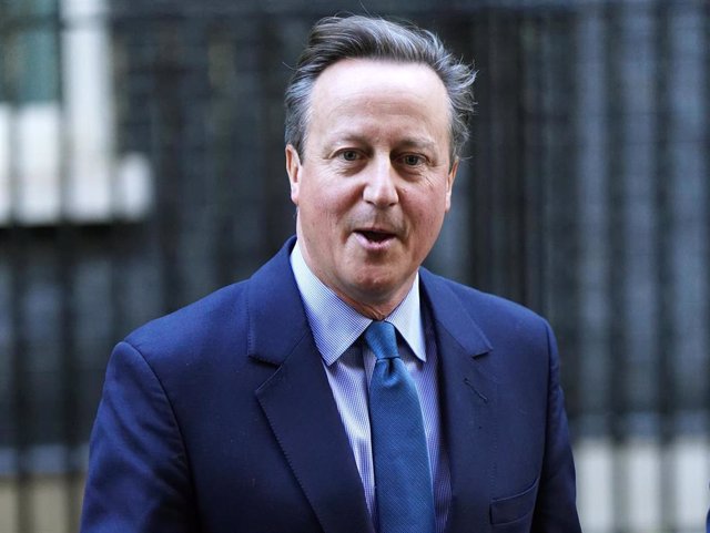 David Cameron, ministro de Exteriores de Reino Unido