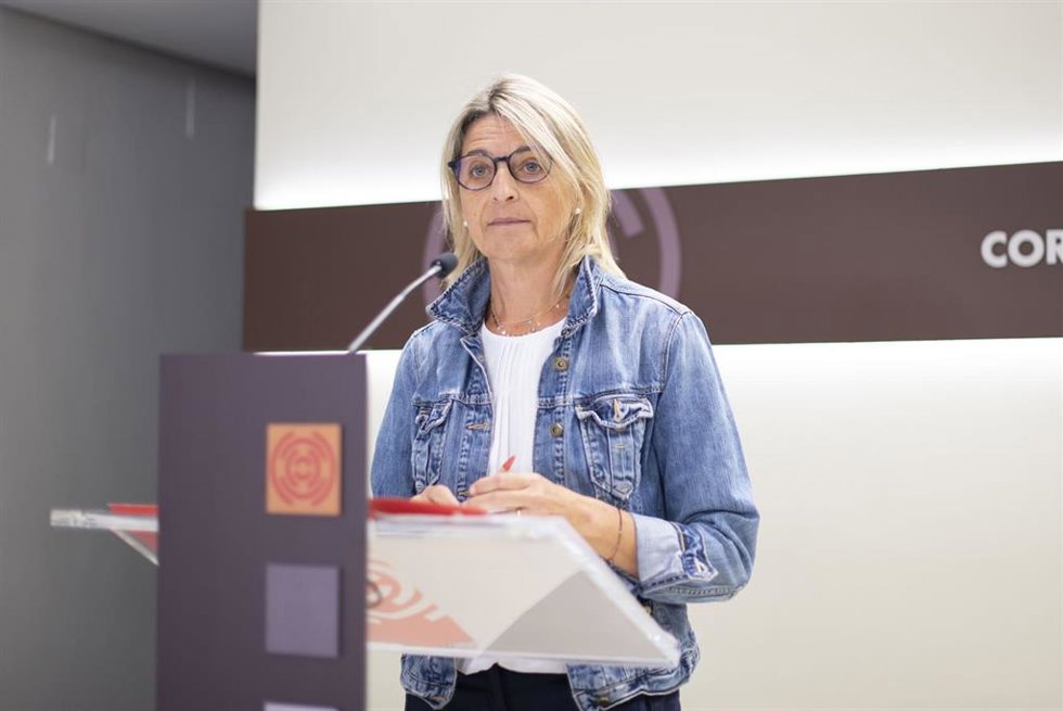 Archivo - La portavoz adjunta del Grupo Socialista, Pilimar Zamora.