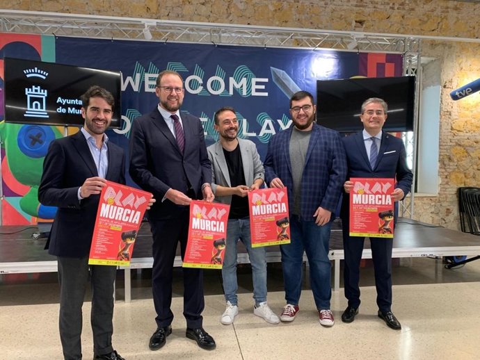 Imagen de la presentación del 'Play Murcia #Game Fest'