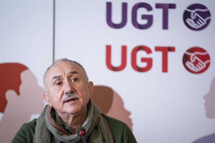 El secretario general de UGT, Pepe Álvarez