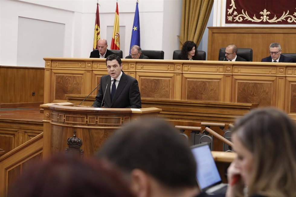 El diputado del Grupo Parlamentario Vox, Luis Juan Blázquez.