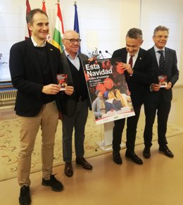 Presentación de la campaña de Navidad del comercio de Logroño 2023