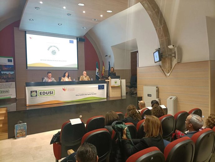 Clausura del Edusi Red de Municipios Sostenibles (RMS) de Cáceres