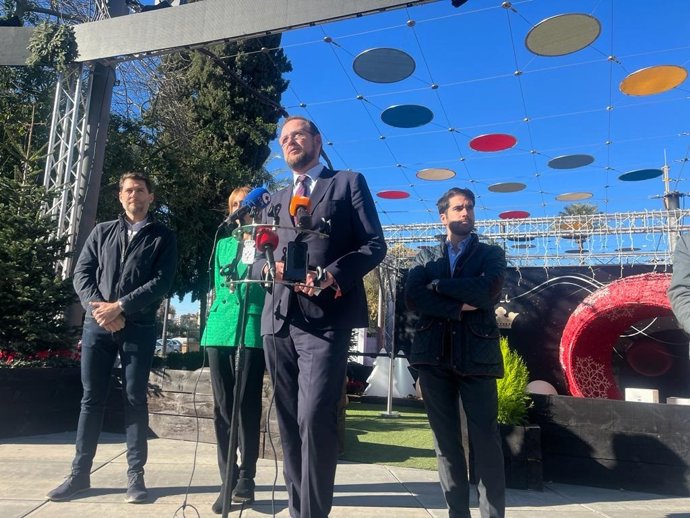 Presentación de las actividades del Gran Árbol de Navidad