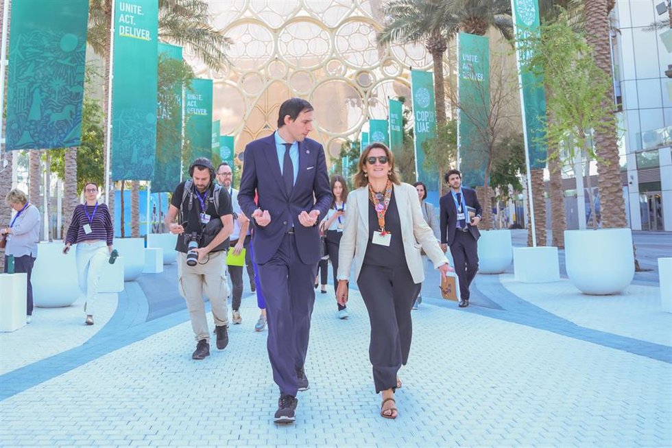 Teresa Ribera en la COP28.