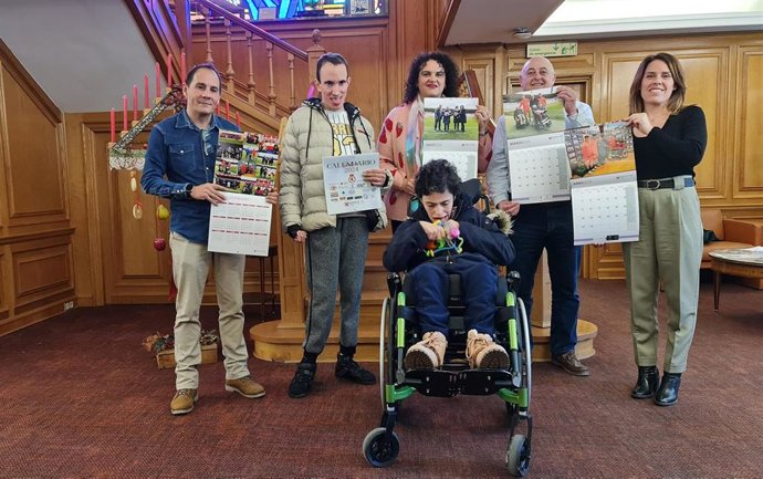 El Ayuntamiento de León suma su apoyo al Calendario Solidario 2024 de Aspace.