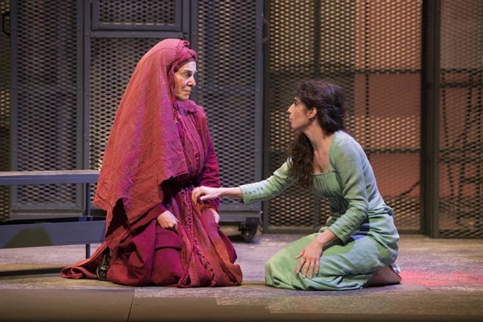 Archivo - La actriz Anabel Alonso en 'La Celestina'.