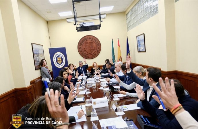 Junta general del Consorcio Provincial de Bomberos.