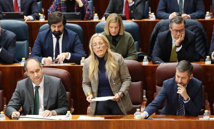 La consejera de Economía, Hacienda y Empleo de la Comunidad de Madrid, Rocío Albert, 
