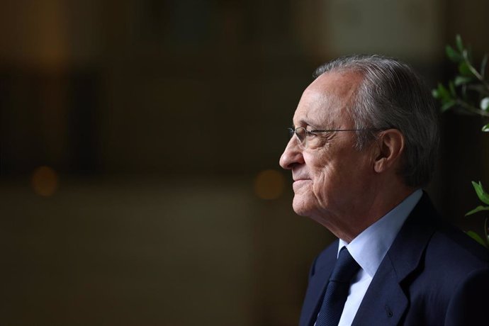 Archivo - El presidente del Real Madrid, Florentino Pérez.