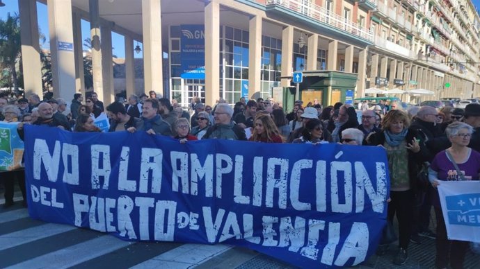 Protesta de Comissió Ciutat-Port