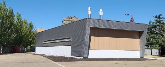 Estación de generación de la red de calor Huerta del Rey de Valladolid.