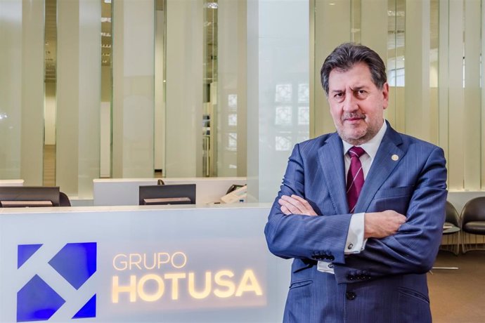 Archivo - El presidente del Grupo Hotusa, Amancio López.