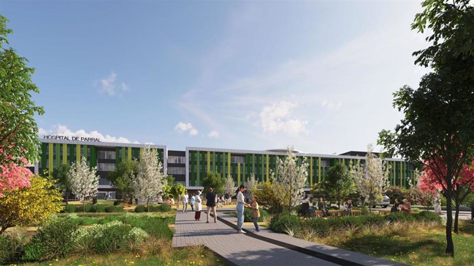 Hospital Parral.  Grupo Pontes pecha o financiamento para construír e operar tres hospitais en Chile