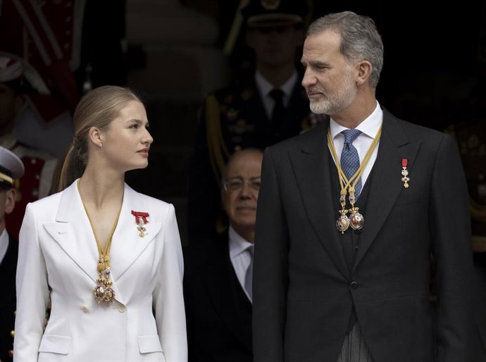 Archivo - "Princesa Y Yrey", Fotografía De Eduardo Parra (Europa Press) Que Ha Logrado El Pemio Imagen Del Parlamento 2023