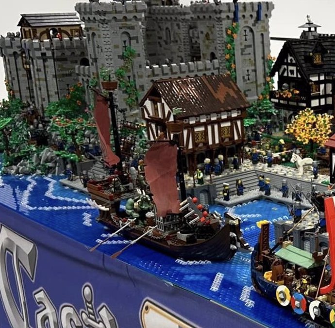 Exposición de Lego en el Castell d'Alaqus