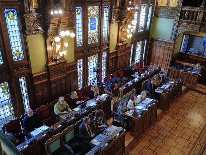 Sesión en la Junta General sobre el presupuesto de la Consejería de Derechos Sociales y Bienestar para 2024