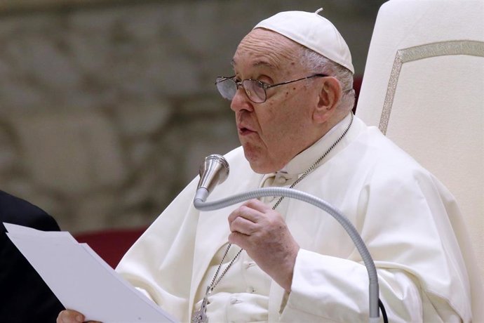 El Papa en un foto de archivo