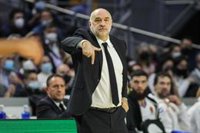 Pablo Laso, ovacionado por la afición del Real Madrid en su regreso al WiZink Center
